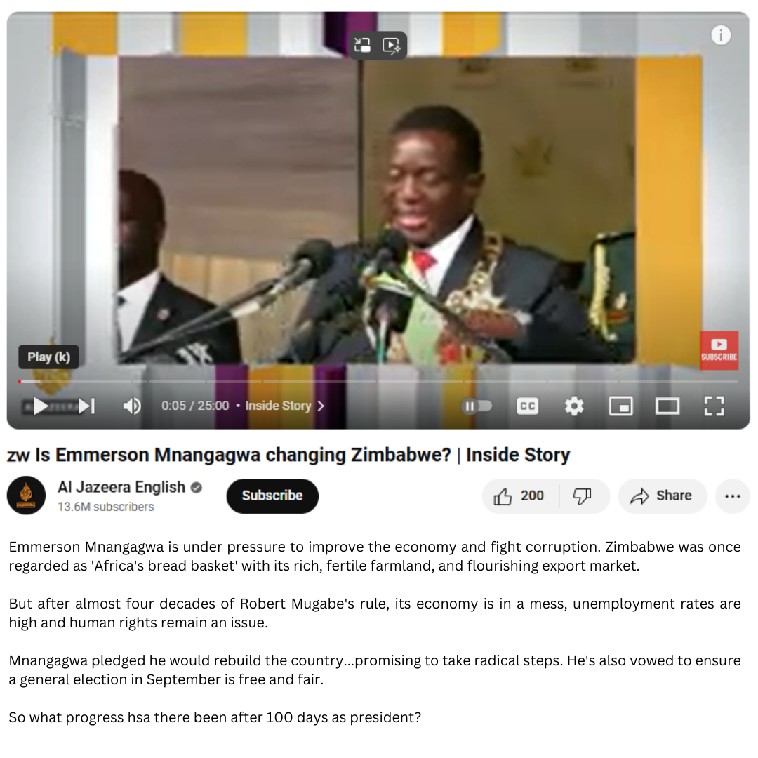 Is Mnangagwa changing Zimbabwe?