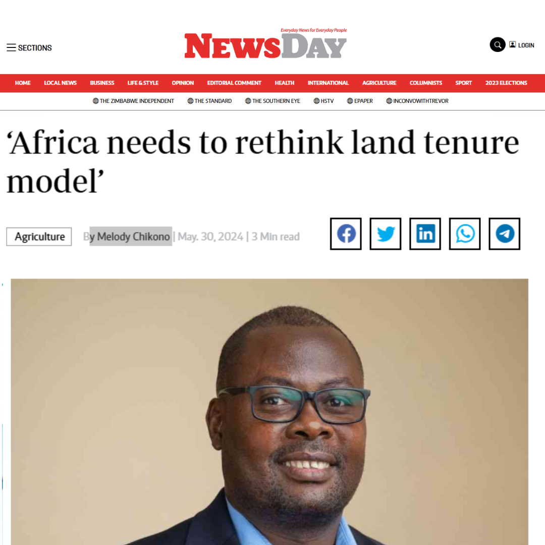 Africa needs to rethink land tenure model