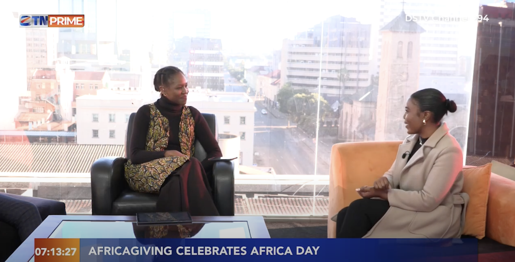 AfricaGiving shines on ZTN Prime Tv