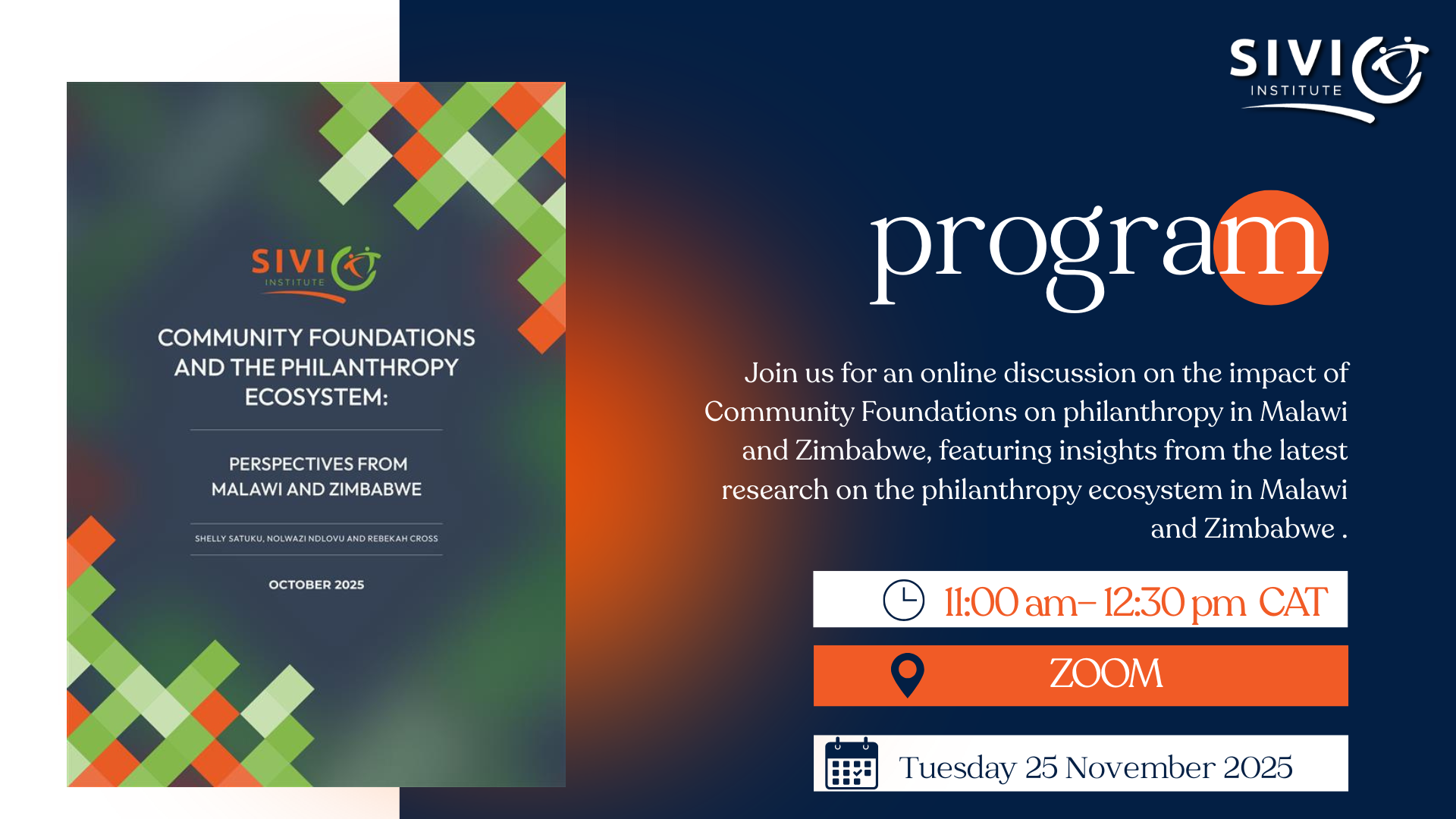 Community Foundations and the Philanthropy Ecosystem – Dialogue