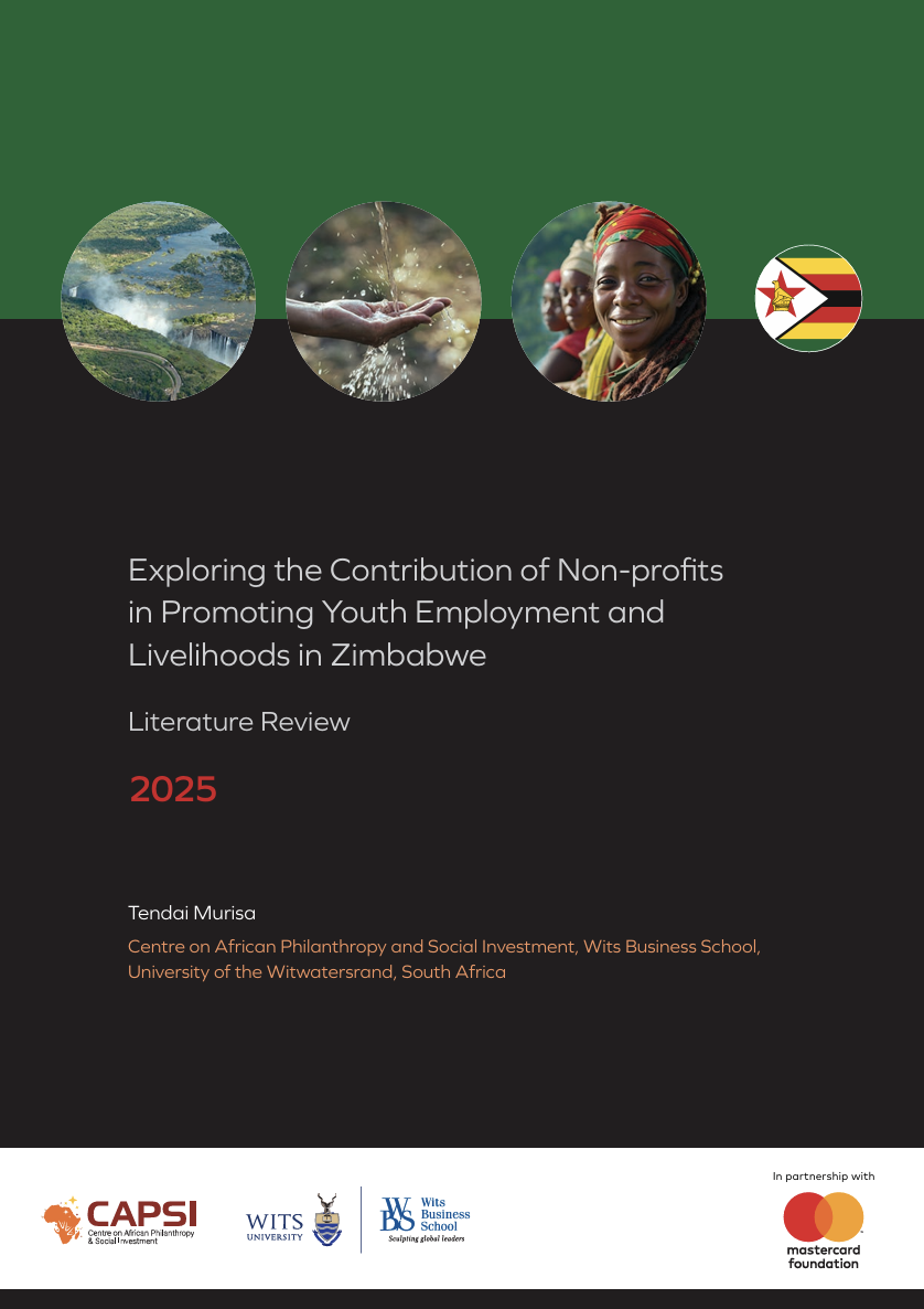 Exploring the Contribution of Non-profits in Promoting Youth Employment and Livelihoods in Zimbabwe